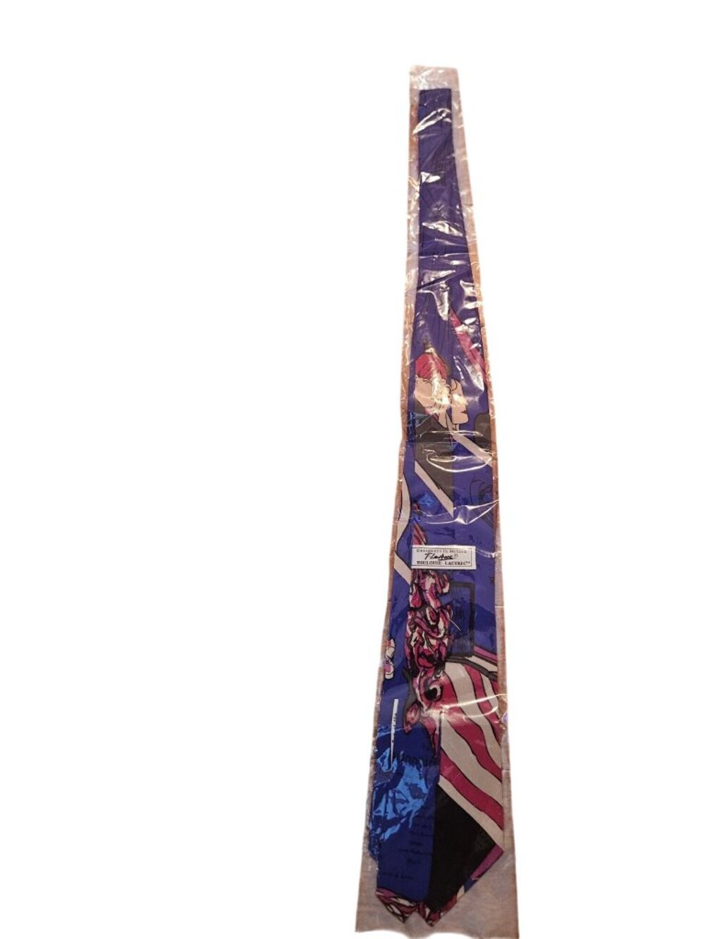 Toulouse-Lautrec Art-Inspired Necktie By Designers In Motion - New In Packaging